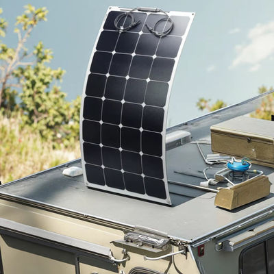 Хорошая цена. ETFE 120w самодельное применение солнечных панелей электрические системы питания новые возобновляемые источники энергии для Motorhome устойчивое строительство дизайн автомобильной крыши онлайн