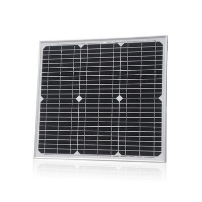 Хорошая цена. 20w жесткая солнечная панель стеклянный солнечный фотоэлектрический модуль для зарядки батареи DC 12V онлайн