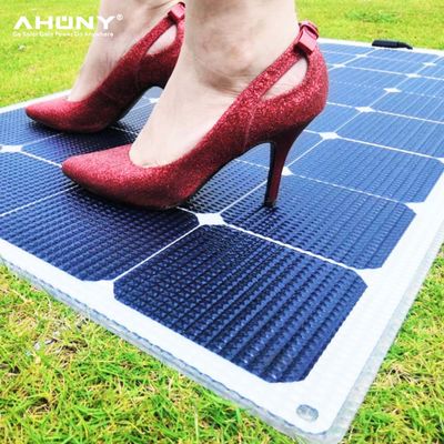 Хорошая цена. Прогулочная пользовательская солнечная панель 115w Противоскользящая грубая Etfe Alibaba Солнечная панель полугибкая полная плитка поставщик онлайн