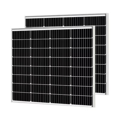 Монокристаллические солнечные панели для фотоэлектрической крыши 60W 80W 100W 180W 200W 300W