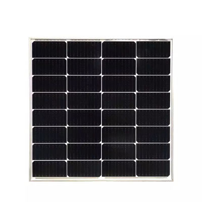 Черно-белый задний лист Ahony Солнечная панель Сильная 100W 20.52V Работающая от -40.C до 85.C