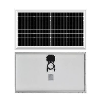 Хорошая цена. 60 Вт 65 Вт моно черно-белый стеклянный солнечный панель Pv модуль тонкий экстремальная температура 20 Вт Vmp для 12 Вт батареи онлайн