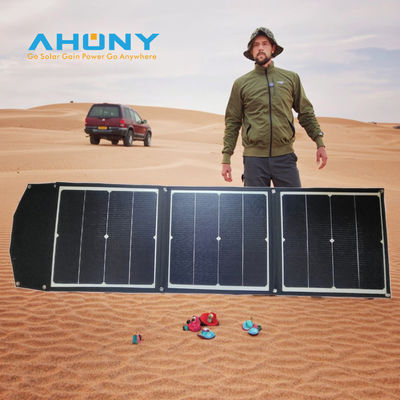 Хорошая цена. 100w портативная солнечная панель 25,8% высокоэффективная ETFE складная солнечная панель для наружного кемпинга RV аварийный источник питания электростанция онлайн