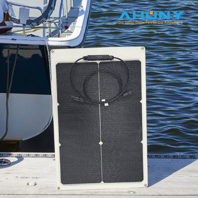 250W High-Efficiency Semi-Flexible Solar Panel - Ultrathin Marine Grade for Boats, Sailing & Camping Factory Price