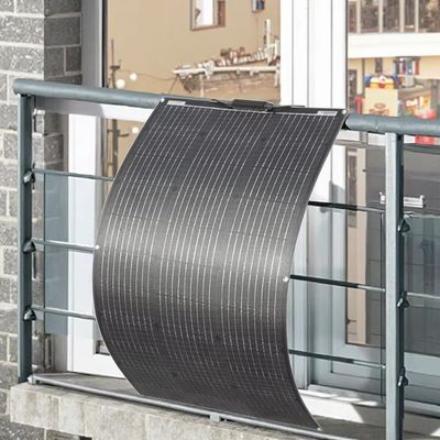 Китай Производитель Гибкие солнечные батареи Лучший продавец 100W HCF Водонепроницаемая терраса Солнечные батареи Хорошее качество OEM монокристаллический кремний полугибкий балкон