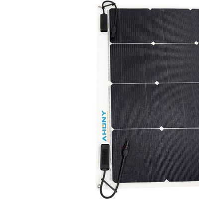 Хорошая цена. HJT 150W полуфлексивная солнечная панель сверхтонкая изгибаемая для RV кемпинговых фургонов онлайн