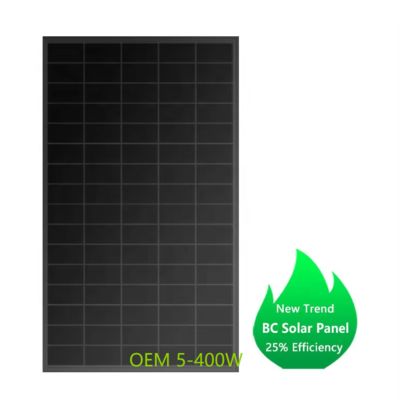Хорошая цена. Factory Wholesale 26% High Efficiency Solar Panels HPBC Pv Module 50W 100W 200W 300W 400W Best Quality Glass Solar Panel for Roof Rv Boat Yacht  онлайн